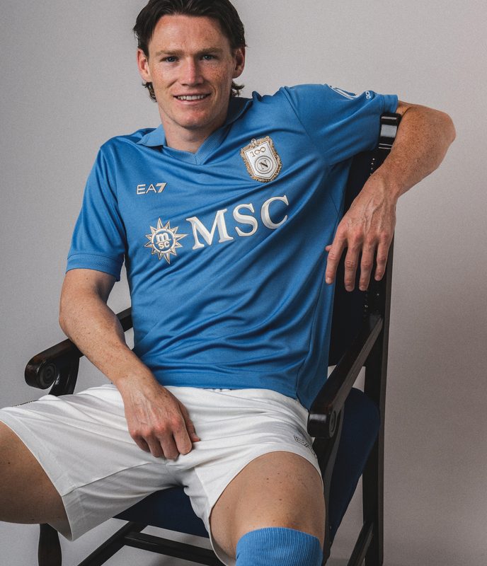 nuova maglia napoli mctominay